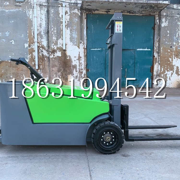 萨嘎县小型电动叉车1吨2吨步行站驾式电瓶堆高充电装卸车液压升降车铲车